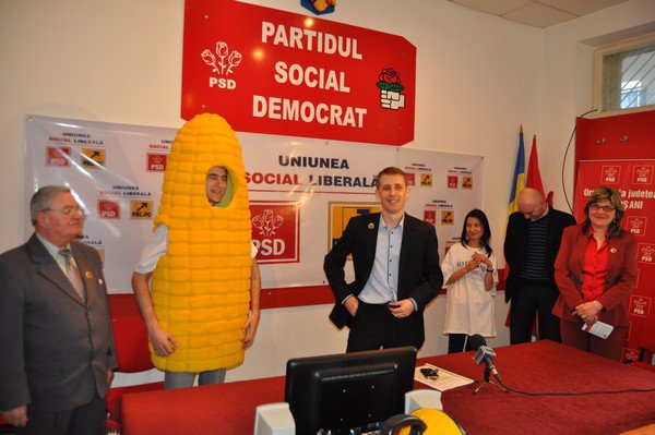 “Botoşaniul- zonă liberă de organisme modificate genetic” campanie lansată de vicepreşedintele PSD Botoşani, Ovidiu Portariuc 