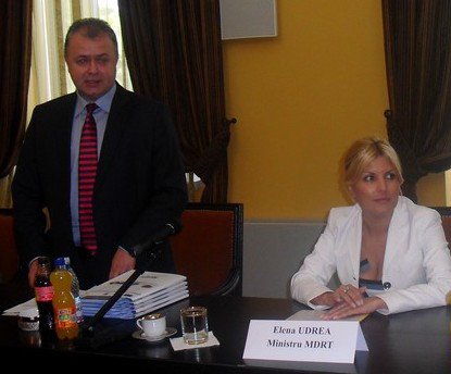 Contractul de finanțare pentru zona de agrement Cornişa va fi semnat de Elena Udrea la inaugurarea Spitalului de Recuperare