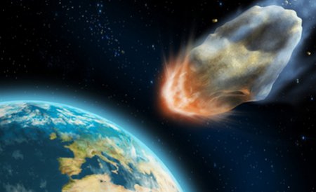Un asteroid cu diametrul de câţiva metri va trece luni la o distanţă mică de Pământ