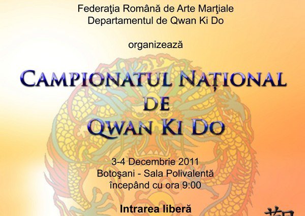 Botoșani: Campionatul Naţional de Qwan Ki Do