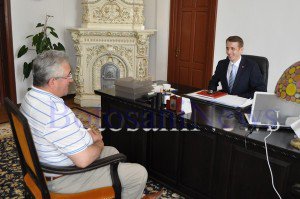 Primarul Ovidiu Portariuc s-a întâlnit cu primarul Sucevei