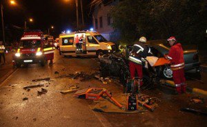 Accident cumplit în centrul municipiului Suceava: un mort şi şase răniţi