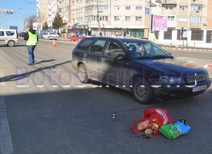 Accident grav la Botoșani: Doi bătrâni au fost loviți pe trecerea de pietoni