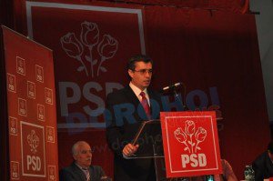 Andrei Dolineaschi și-a anunțat în premieră la Dorohoi, candidatura pentru șefia PSD Botoșani