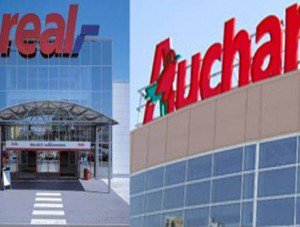 Consiliul Concurenţei a aprobat preluarea hipermarketurilor Real de către Auchan