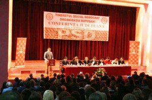 Lideri de marcă ai PSD prezenți la alegerile Tinerilor Social Democraţi botoșăneni - FOTO