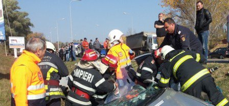 Accident grav la ieșirea din Botoșani produs de un tânăr care și-a luat permisul acum cinci zile