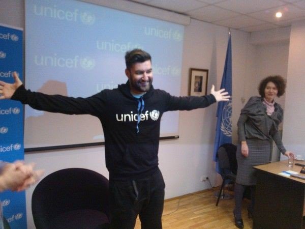 Smiley este noul Ambasador al Bunăvoinței pentru UNICEF România