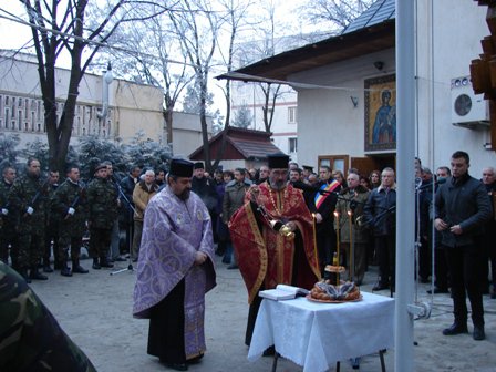 Ceremonial militaro - religios de la Biserica Sf. Parascheva, cu ocazia Zilei Revoluției