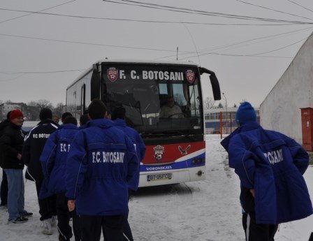Jucătorii de la FC Botoşani au plecat în al doilea cantonament al iernii, în Antalya