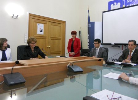 Inspectorul școlar general, Mihaela Huncă, prezentă la semnarea Convenţiei Cadru de Parteneriat