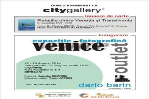 Fotografie şi lansare de carte la Galeriile de Artă City Gallery din Botoşani
