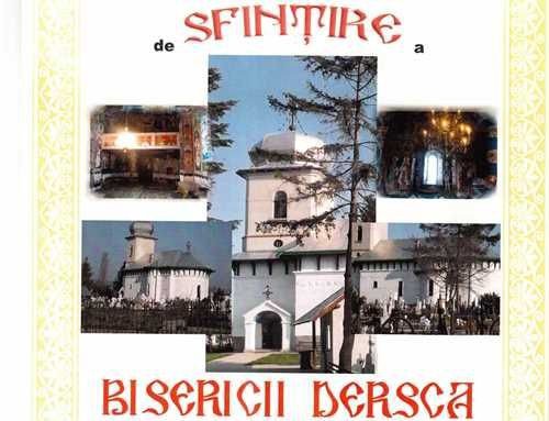 Slujbă de sfințire a Bisericii Dersca oficiată de Preasfințitul Calinic Botoșăneanul