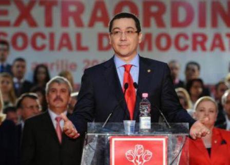 Candidatura lui Victor Ponta la preşedinţia României, validată de Congresul extraordinar al PSD