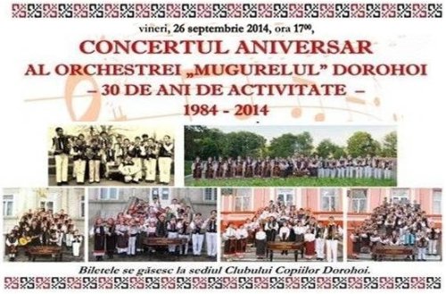 Astăzi concert aniversar al Orchestrei „Mugurelul” la 30 de ani de activitate continuă