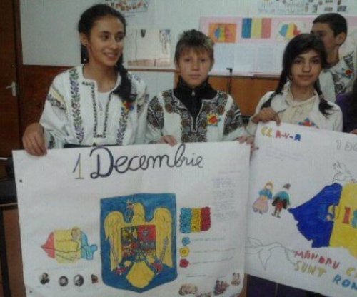  „1 Decembrie – Ziua Naţională a României” la  Şcoala Gimnazială nr. 1 Hilişeu-Horia - FOTO