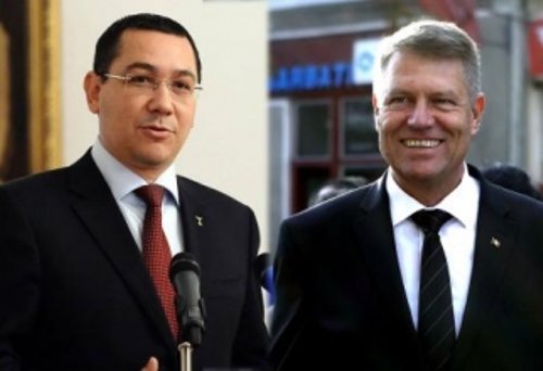 Klaus Iohannis l-a chemat luni la Cotroceni pe Victor Ponta