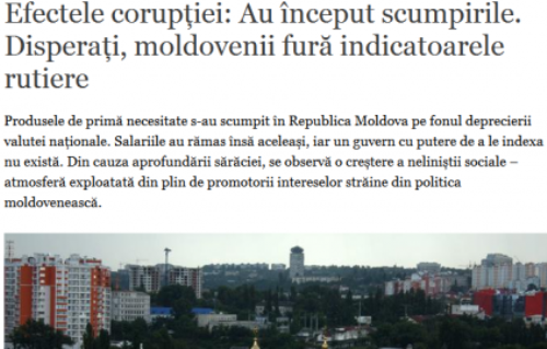 Disperați, moldovenii fură indicatoarele rutiere