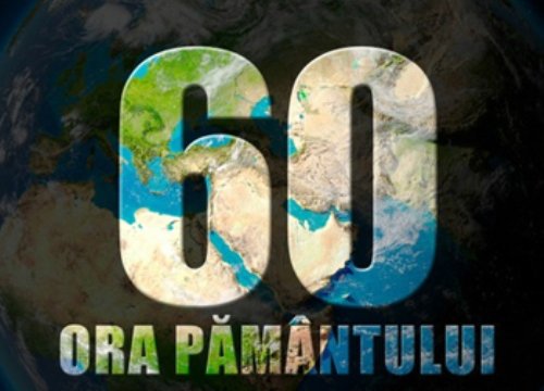 România participă la evenimentul mondial „Ora Pământului” în data de 28 martie