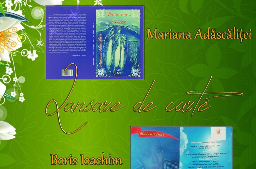 Lansare de carte la Biblioteca Municipală Dorohoi: „Pentru tine…Poezie” și „Baladă pentru fiul meu”