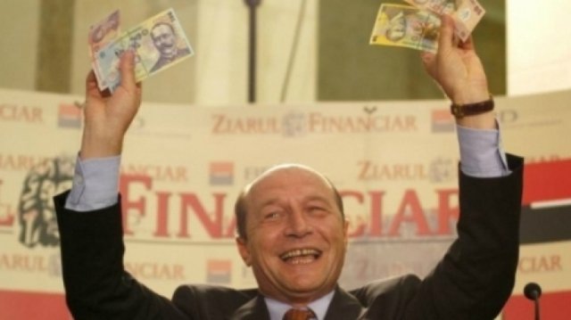 Pensia lui Traian Băsescu s-a dublat în ultima lună