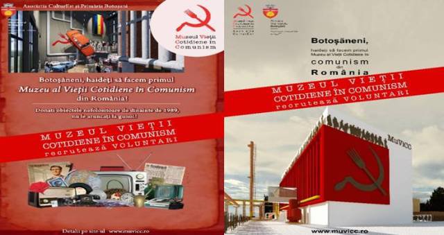 Marș cu voluntarii Muzeului Vieții Cotidiene în Comunism