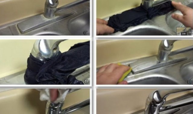 Cum să cureți ușor și în mod natural calcarul de pe robinet, chiuvetă sau cadă