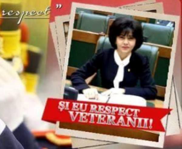  Senatorul Doina Federovici: „Respect pentru veterani”!