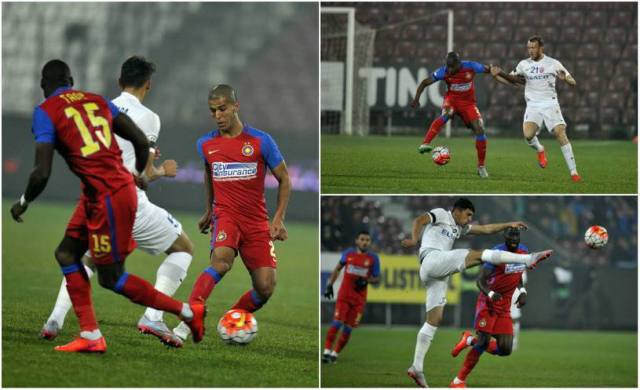 Steaua - FC Botoşani 5-3. Campioana a câştigat meciul cu cele mai multe goluri din acest sezon