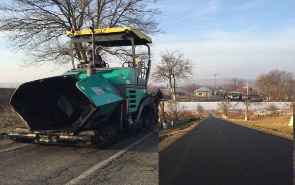 Noi asfaltări pe drumul naţional Botoşani – Dorohoi