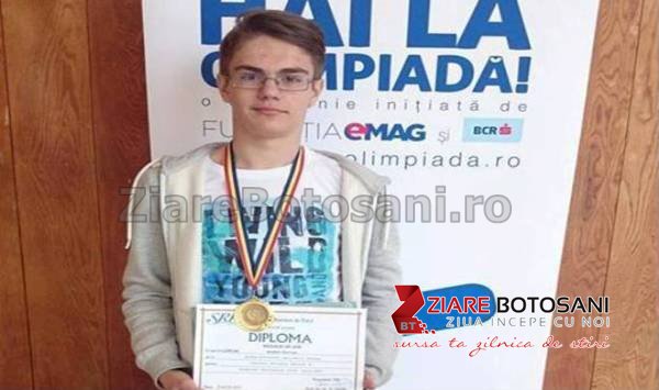 Județul Botoșani va fi reprezentat la Olimpiada de fizică, etapa națională de un elev al Școlii Gimnaziale „Spiru Haret” din Dorohoi