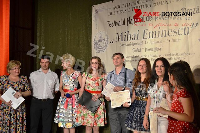 Copii minune la Festivalul de Poezie şi Proză „ Mihai Eminescu” - FOTO