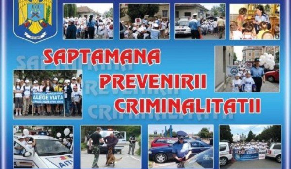 Poliţiştii botoşăneni alături de elevii Şcolii Gimnaziale nr.7 Botoşani în Săptămâna prevenirii criminalităţii