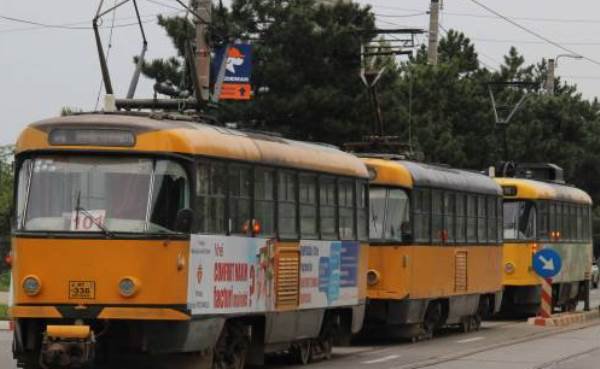 Circulația tramvaielor blocată în Botoșani din cauza unei șine bublucașe