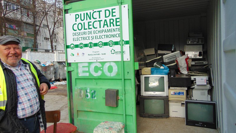 Aproximativ 6000 kg de deșeuri electronice colectate la Botoșani în campania națională ECOTIC