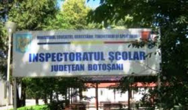 Inspectoratul Școlar a stabilit unde va fi susținut concursul pentru directorii de școli din județul Botoșani