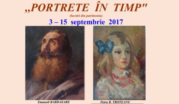 Expoziția „Portrete în timp” la Galeriile de Arta „Ștefan Luchian” Botoșani