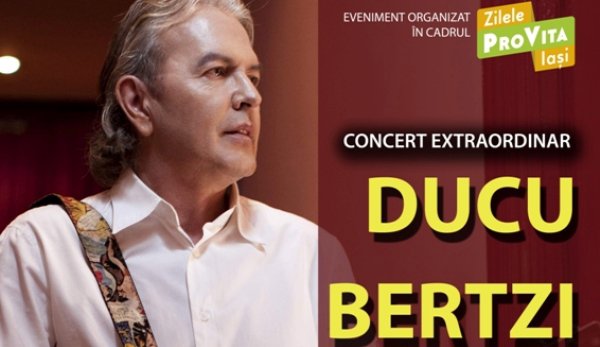 Concert extraordinar susținut de Ducu Bertzi pentru copiii din Botoșani