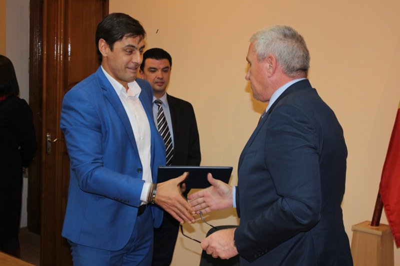 Semnarea Acordului de Parteneriat între Județul Botoșani și Municipiul Bălți - FOTO