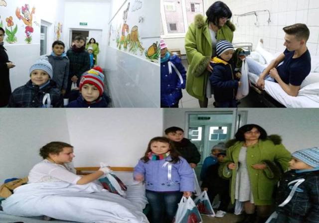 Ziua Internaţională a Drepturilor Copilului sărbătorită la Spitalul Judeţean „Mavromati” Botoşani, secţia Pediatrie