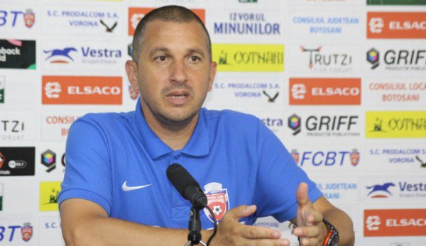 Costel Enache - FC Botoșani: „Chiar dacă meciul nu a fost unul reușit, nu avem voie să dezarmăm”