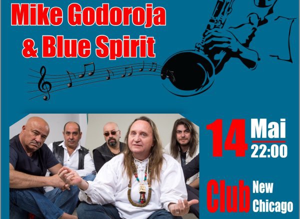 Concert Mike Godoroja & Blue Spirit O experiență Rock-blues surprinzătoare!