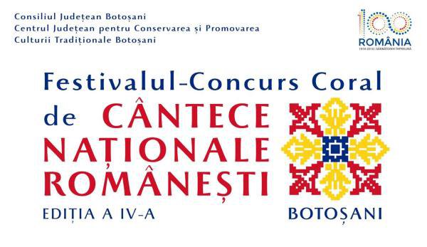 Sâmbătă, la Botoșani începe Festivalul-Concurs Coral de Cântece Naţionale Româneşti. Vezi programul!