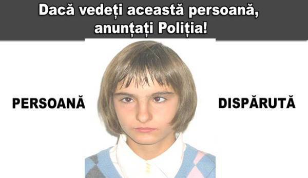 Adolescentă de 17 ani dispărută dintr-o comună din Botoșani. Dacă ați văzut-o sunați urgent la Poliţie!