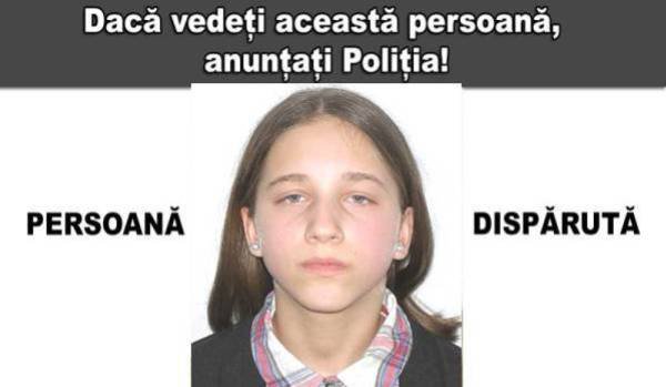 Minoră din Botoșani dată dispărută după ce a plecat la şcoală şi nu s-a mai întors