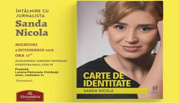 Întâlnire de suflet cu jurnalista de televiziune Sanda Nicola, la care e musai să ai la tine o „Carte de identitate”