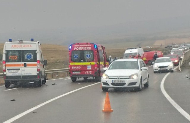 Soț și soție din Botoșani ajunși la spital în urma unui accident produs în județul Suceava