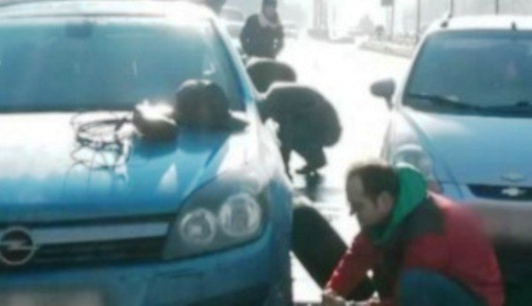 Patronul unui magazin din Mihăileni le-a pus gând rău şoferilor şi a împrăştiat mai multe cuie pe drumul public