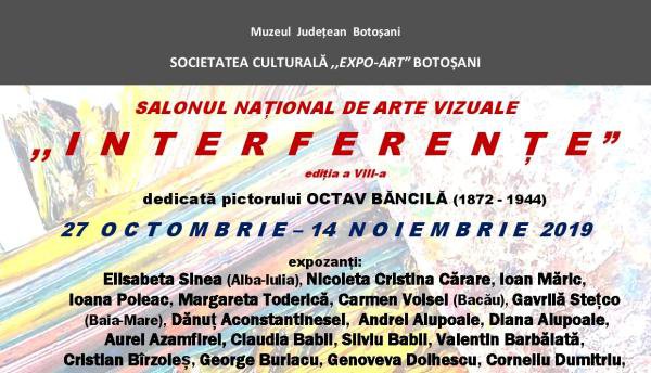 Eveniment expozițional de anvergură națională organizat de Societatea Culturală „Expo-Artˮ Botoșani
