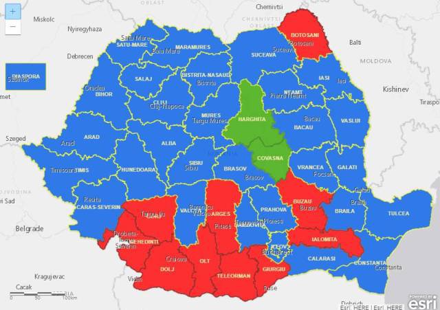 Rezultate alegeri prezidențiale 2019 - Turul 1. Vezi cât a obținut fiecare candidat și în ce județe au câștigat Iohannis sau Dăncilă